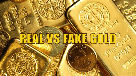 how to tell if gold is fake